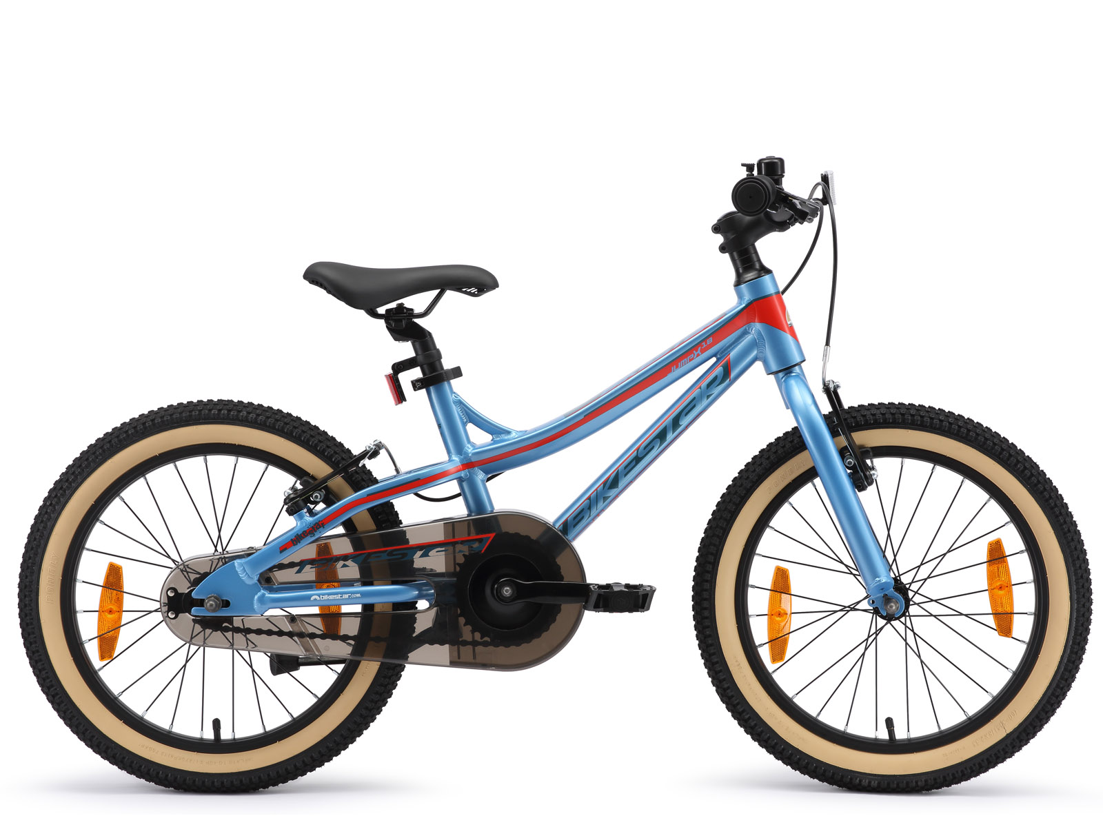 BI 18 MB J1 BERD zijkant Bikestar MTB 18 inch blauw