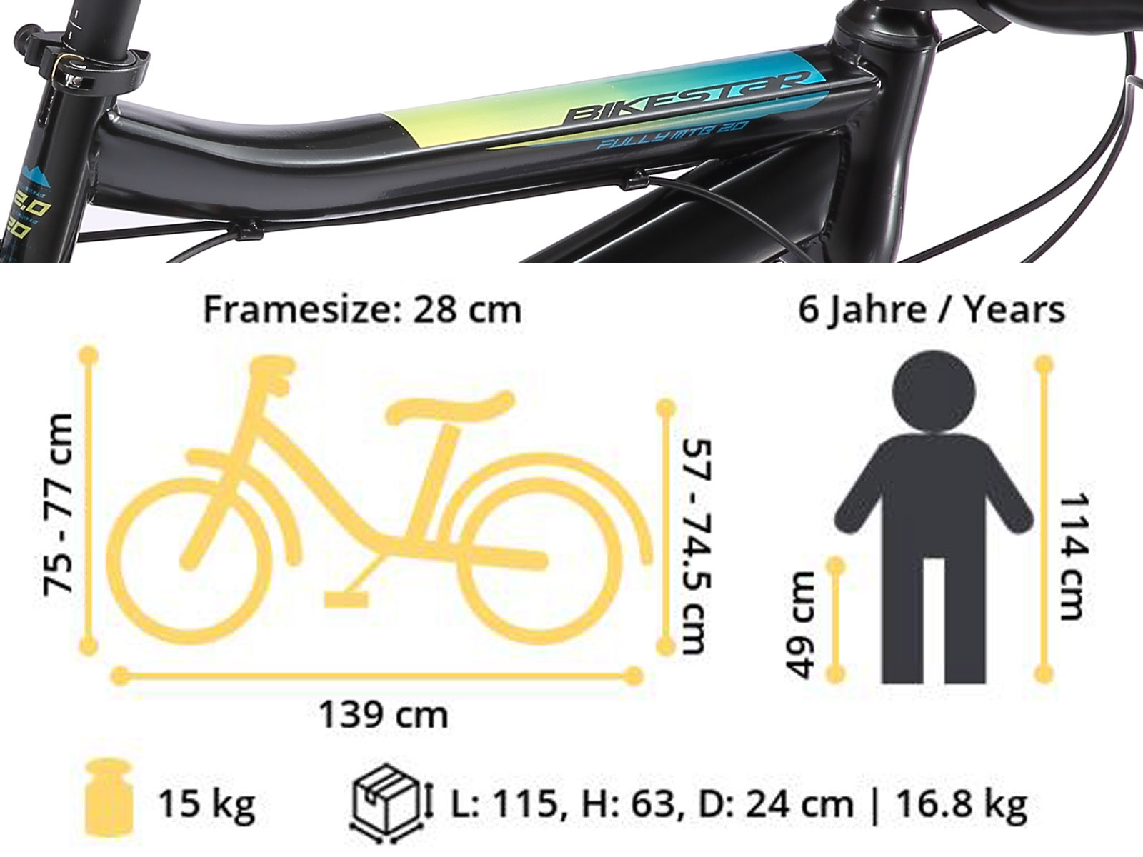 BI 20 MF XO BKPL afmeting