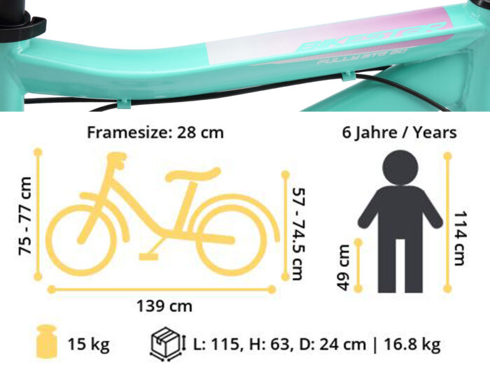 BI 20 MF XO MTPK afmeting