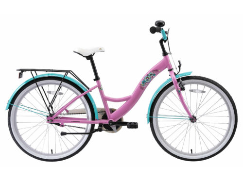 Bikestar kinderfiets classic 24 inch roze