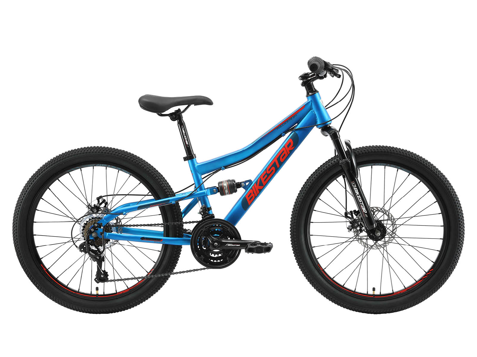 BI 24 MF XO BEOB 24 inch fully blauw kinderfiets Bikestar