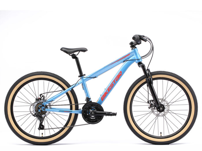 Bikestar kinderfiets 24 inch MTB blauw