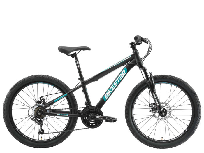 Bikestar MTB jeugdfiets 24 inch zwart