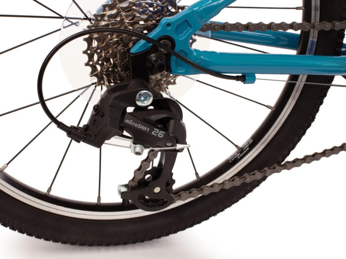 FiZZ lichtblauw derailleur