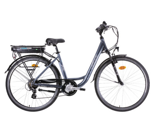 Scrapper elektrische fiets blauw