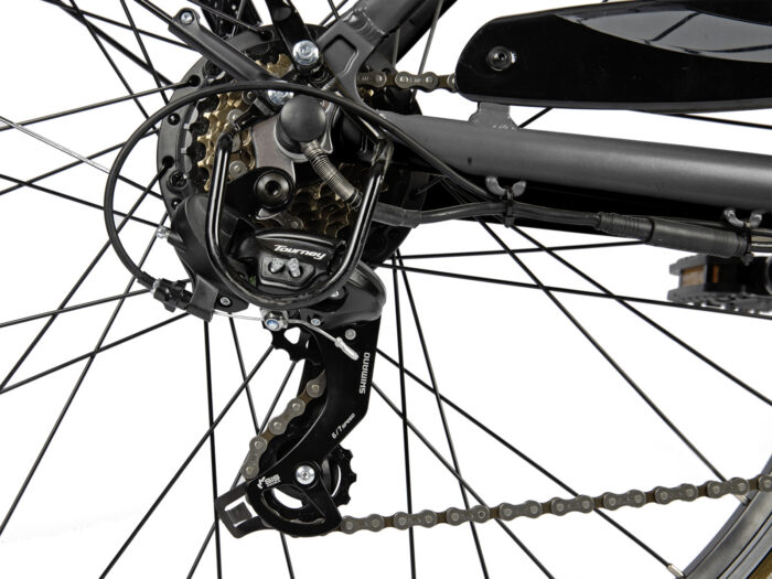 8721082621144 Villette Amant Eco dark grey brown derailleur