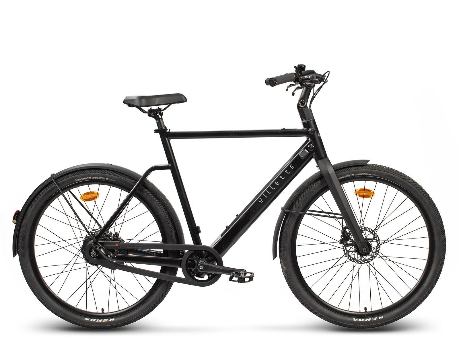 VIllette le Mouvement GL zwart elektrische fiets automatic