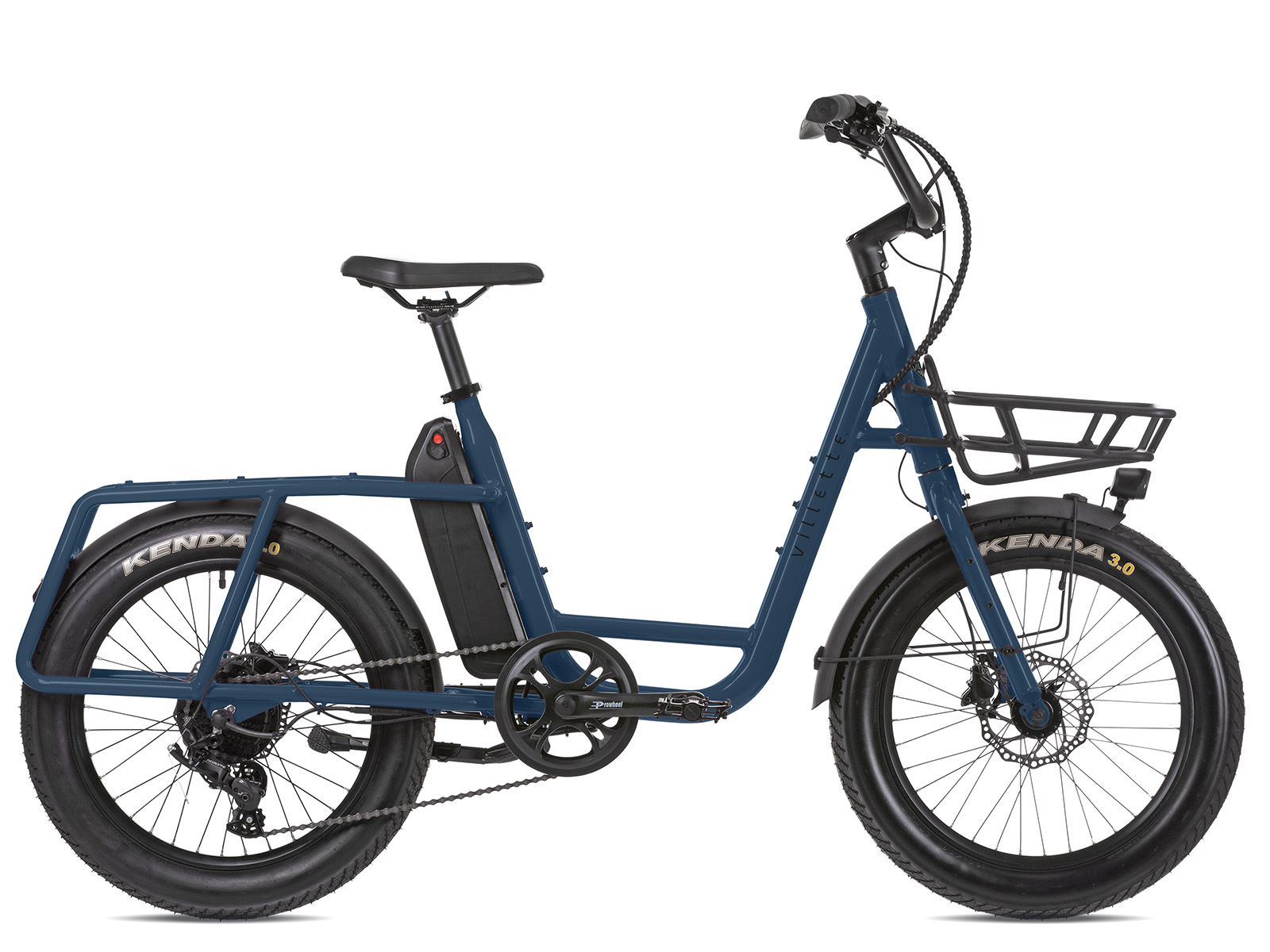 Villette Citadin Plus 13Ah alu Blue elektrische transportfiets