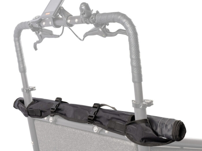 Compact afdekzeil opgerold