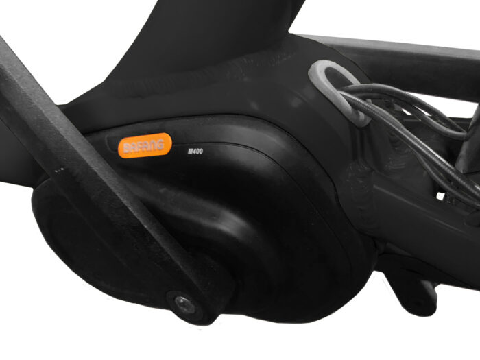 Compact middenmotor zwart