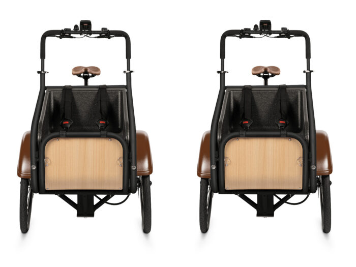 Compact zwart voorkant