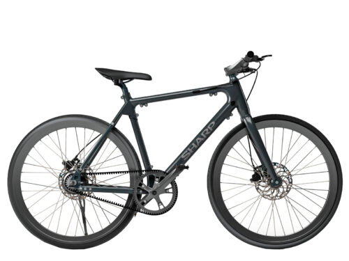 Sharp Milano elektrische fiets ebike zwart geintegreerde accu RS08EB 5903802468274 rechtsom
