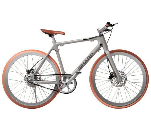 Sharp Milano elektrische fiets zilver geintegreerde accu RS08ES 5903802468267 rechtsom