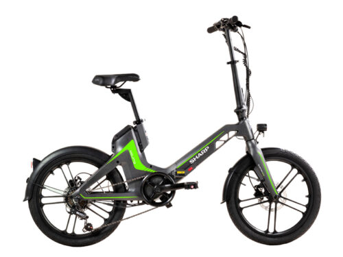 Sharp Mojito elektrische vouwfiets magnesium 10.4 Ah grijs
