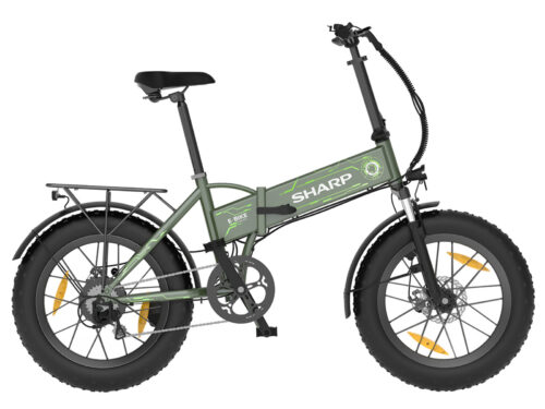 Sharp Bilbao FS08 Green Green 3 folding ebike