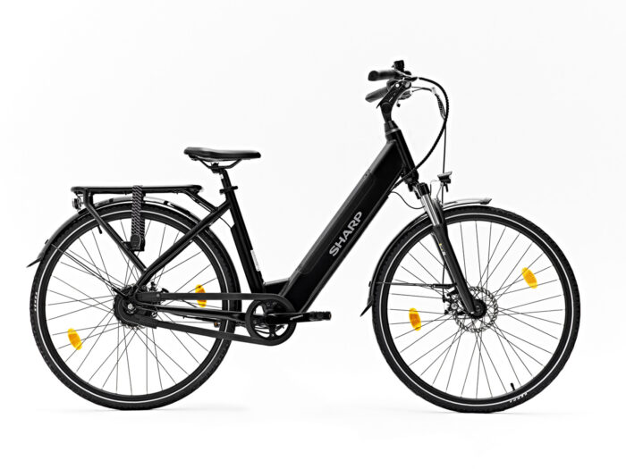 Sharp Automatic elektrische fiets 13Ah zwart