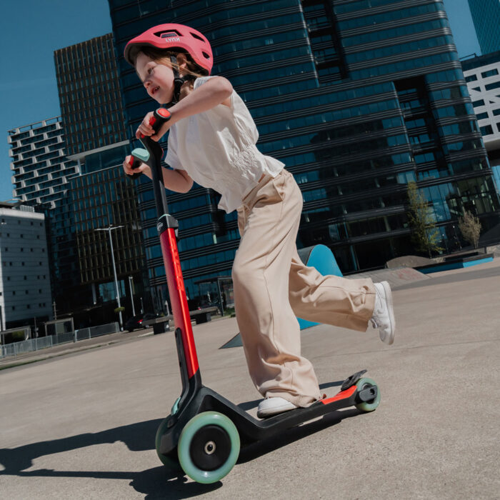 pink kidz helm 5de sfeerfoto