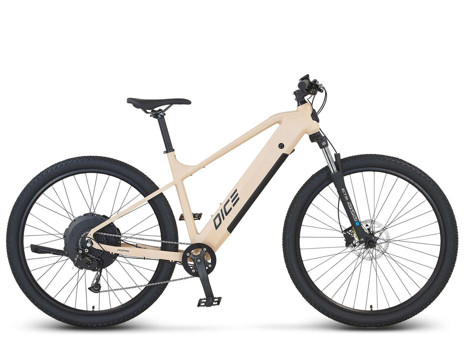 Prophete Dice 2.0 eMTB hardtail zandkleur