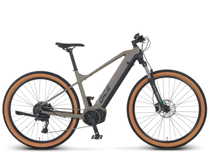 Prophete Dice 3.0 eMTB grijs middenmotor