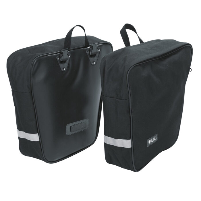 SKUARD clip on fietstassen zwart 2192
