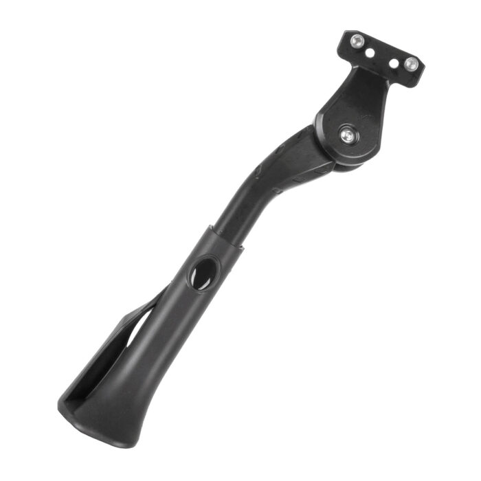 6435 universele zijstandaard aluminium zwart