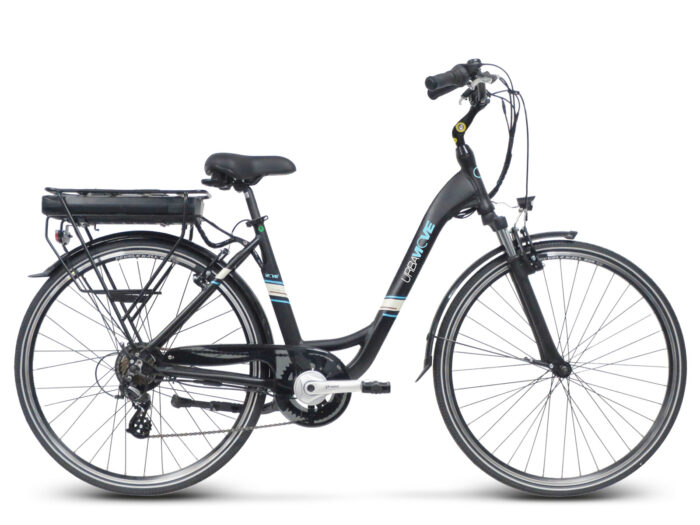 UrbanMove E200 Everyway ebike dames 13Ah zwart
