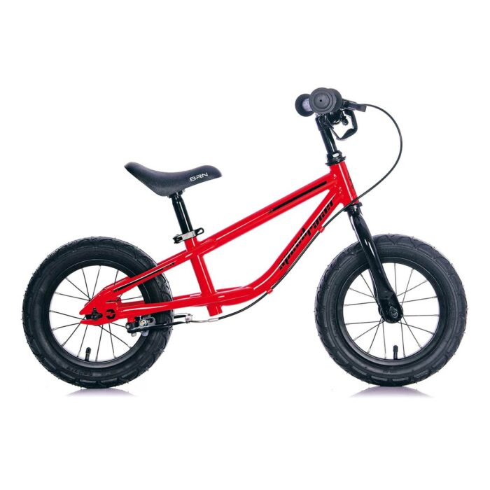 BI36R stalen loopfiets 12 inch rood