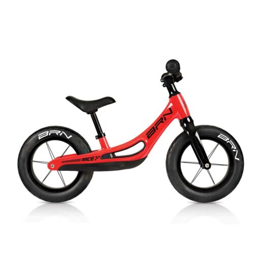 BI39R balance bike flash loopfiets magnesium rood