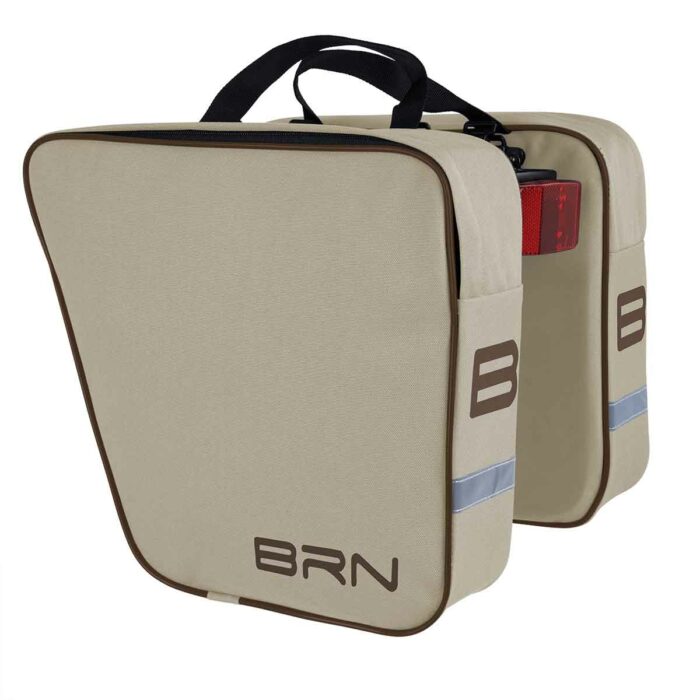 BO01C klassieke fietstassen creme