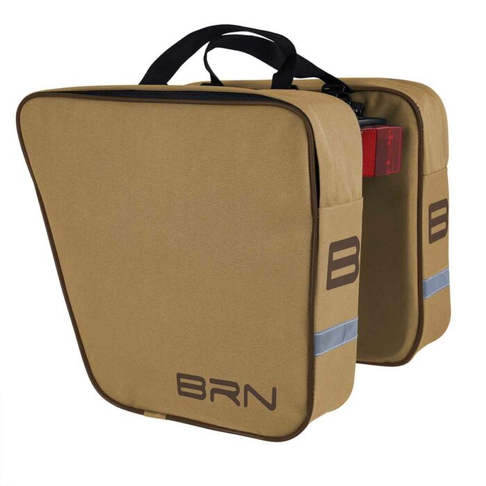 BO01ML klassieke fietstssen honingbruin