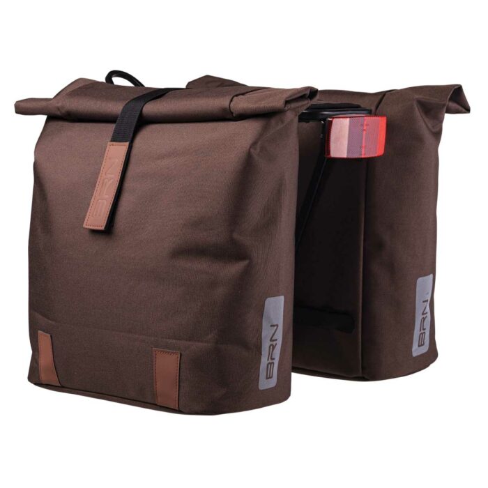 BO205M Montecarlo roll up tassen bruin