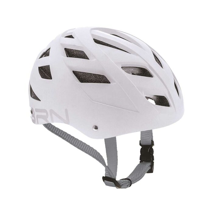 CAS39B BRN Street fietshelm wit