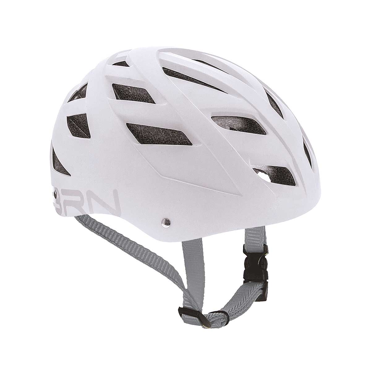 CAS39B BRN Street fietshelm wit