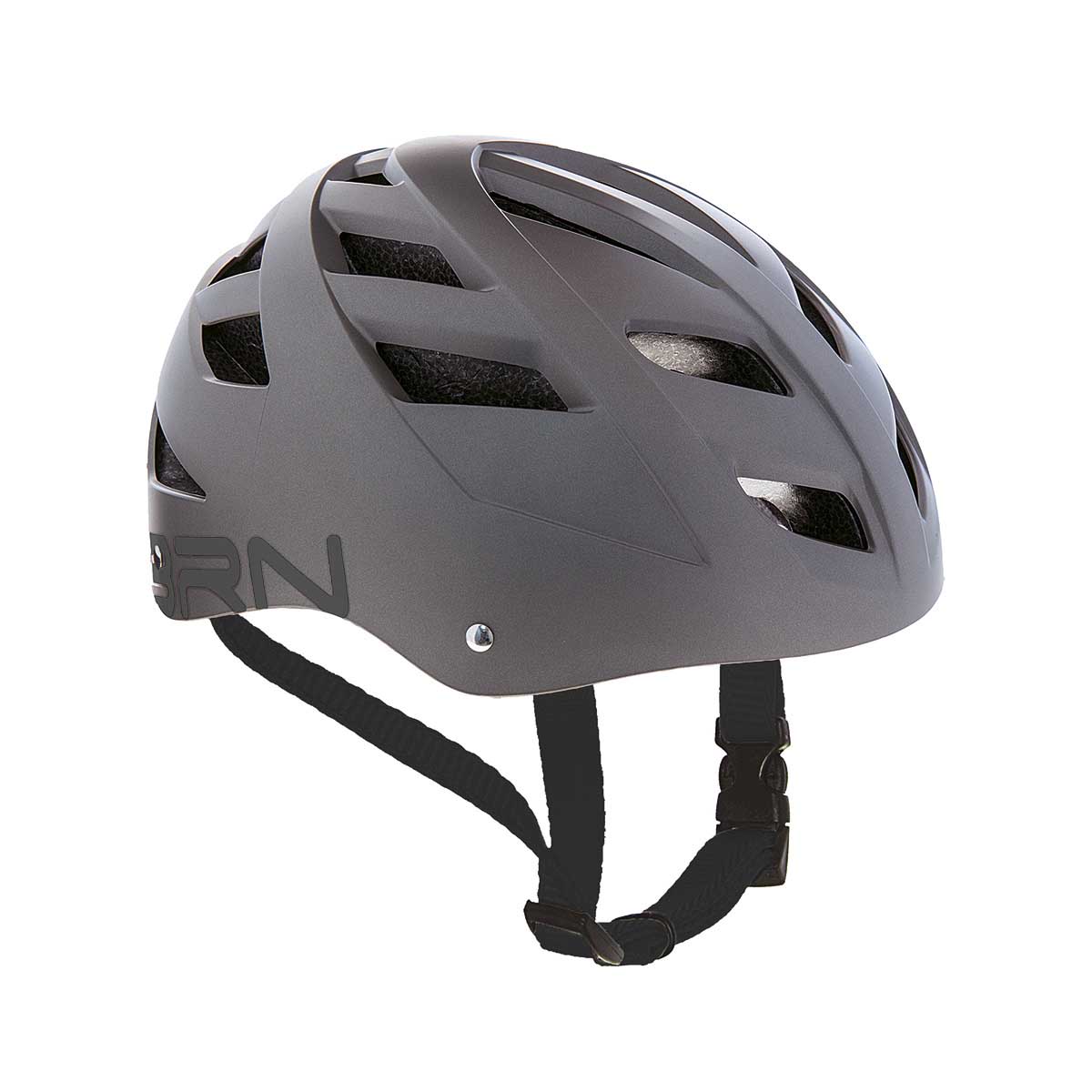CAS39GR BRN Street fietshelm grijs