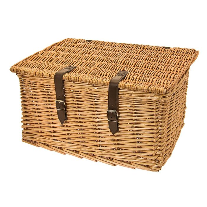 CE84G BRN natuurlijk rieten mand bruin maxi