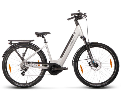 Saxonette Deluxe SUV Easy 14.5Ah 8 Sp zilver