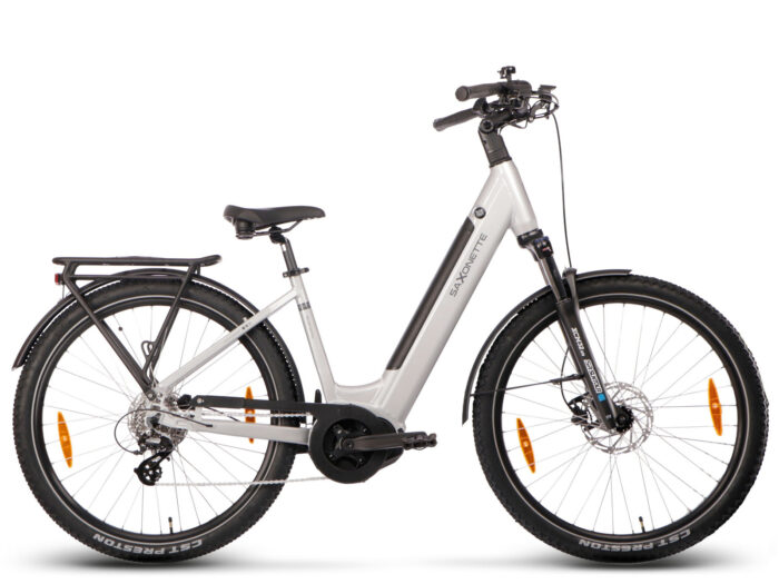 Saxonette Deluxe SUV Easy 14.5Ah 8 Sp zilver