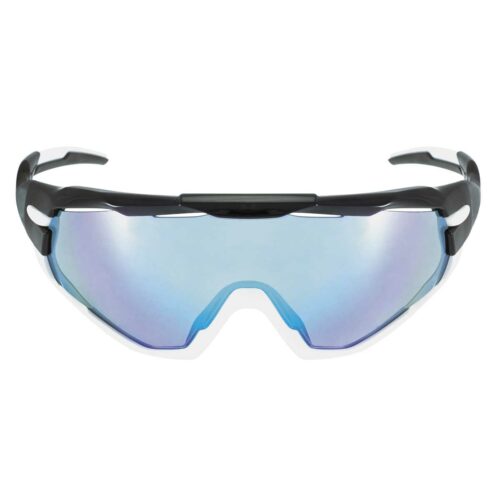 OC30B BRN RX01 fietsbril met 3 kleuren glazen, zwart/wit