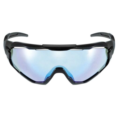 OC30N BRN RX01 fietsbril met 3 kleuren glazen, zwart