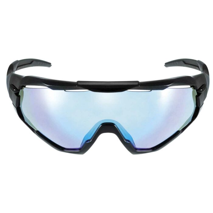 OC30N BRN RX01 fietsbril met 3 kleuren glazen, zwart