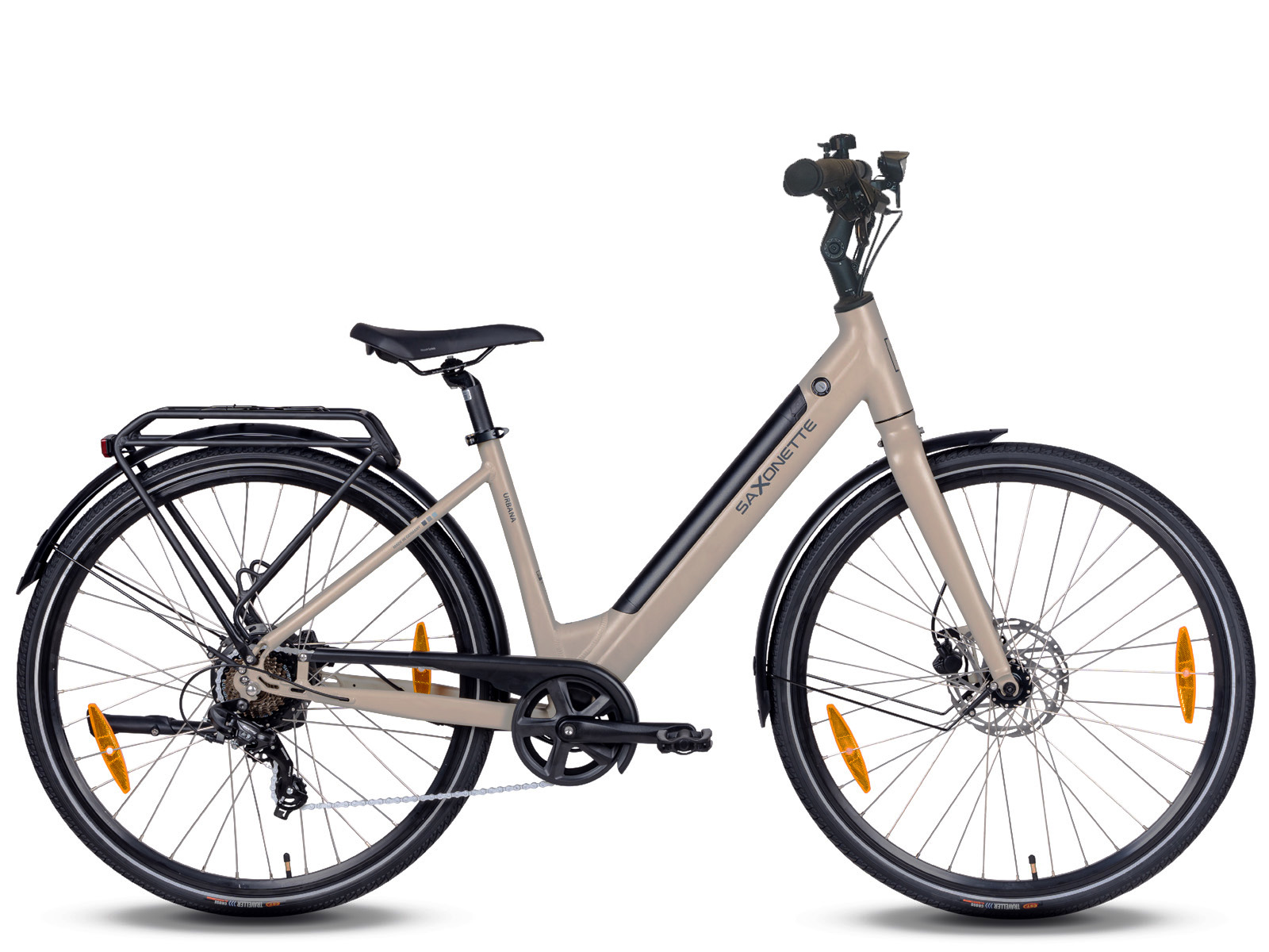 Saxonette Urbana creme elektrische fiets 11.6Ah