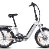 Saxonette Comfort Compact Plus 2.0 elektrische vouwfiets wit