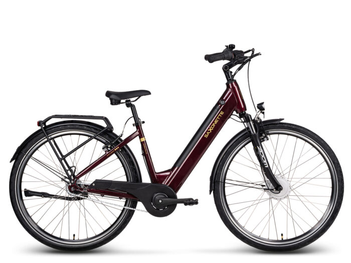 Comfort Plus Bordeaux Saxonette ebike 7 versnellingen