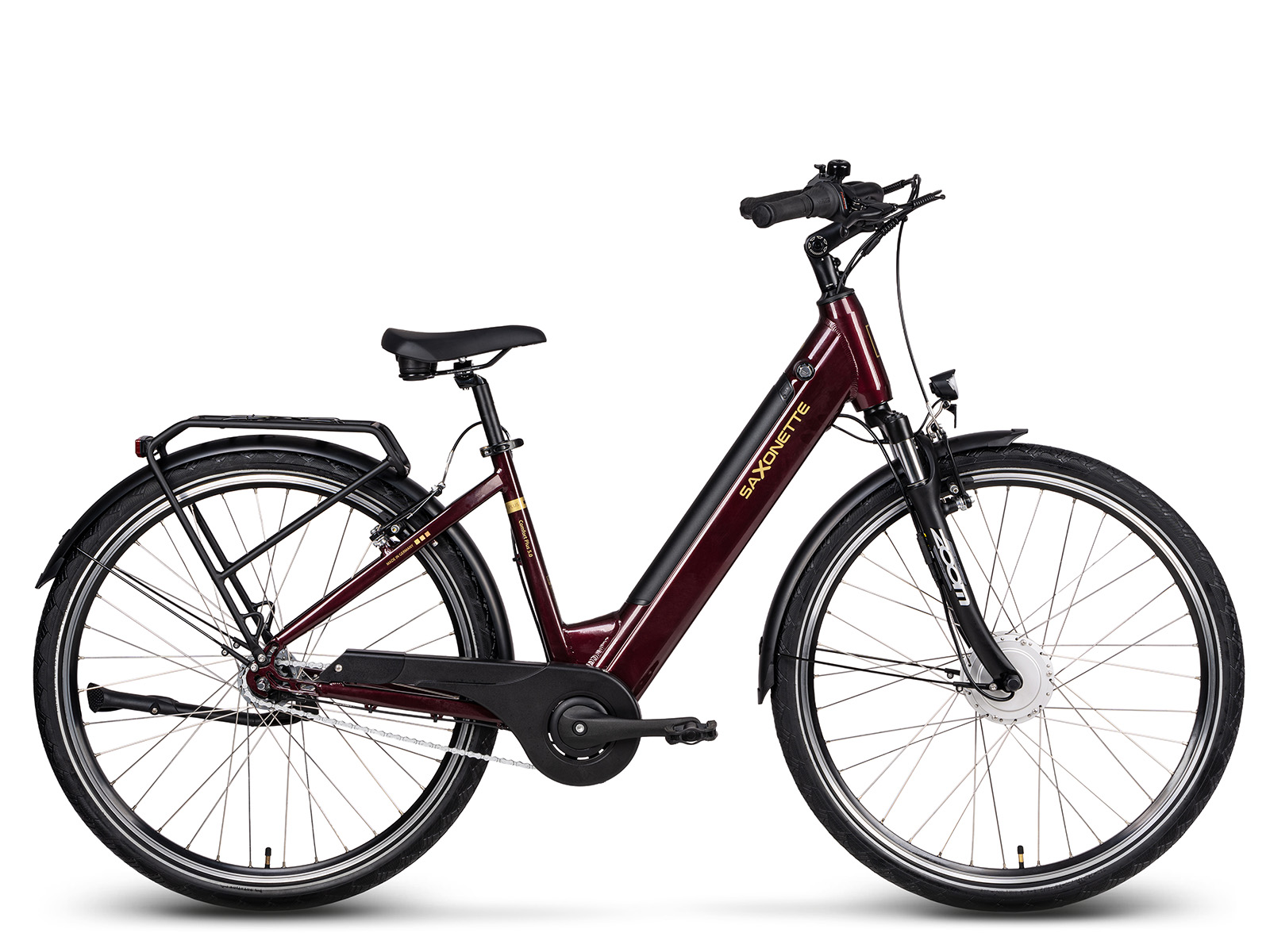 Comfort Plus Bordeaux Saxonette ebike 7 versnellingen