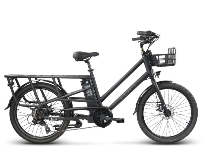 Villette Prolonge longtail ebike zwart