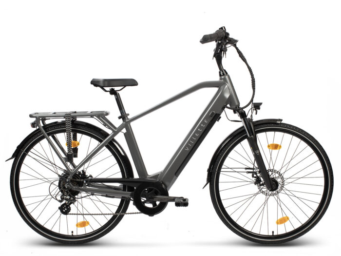 Villette l' Amant Gents heren elektrische fiets donkergrijs