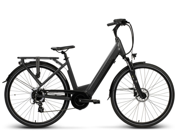 Villette le Midi middenmotor ebike 13Ah Dark Grey zijkant web