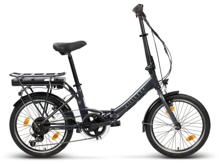 Villette l' Escapade elektrische vouwfiets 7.8Ah dark grey