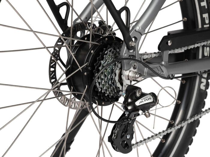 Comfort Suv grijs motor derailleur