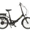 Orus e2100 elektrische vouwfiets een versnelling zwart 7.8 Ah 36V